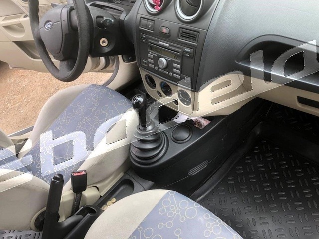 Havuzlu Paspas Ford Fıesta 2002-2008 Kasa Kokusuz Kaucuk Siyah 5D
