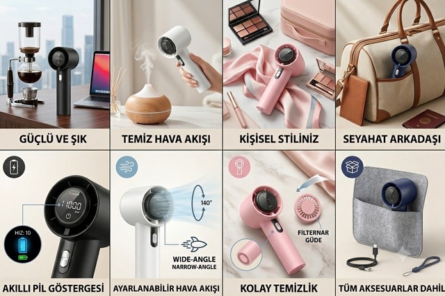 Turbo Fan İle Yazın Keyfini Çıkarın: Güçlü, Kompakt Ve Stil Sahibi Pembe