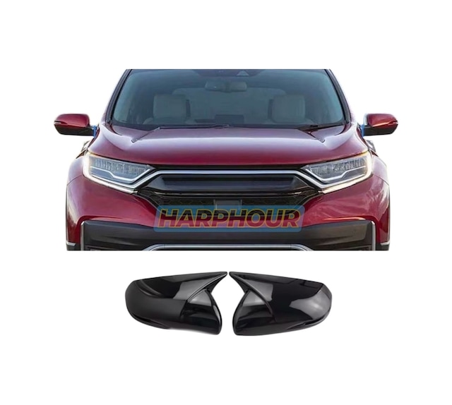 Honda Crv 2012-2021 Uyumlu Yarasa Ayna Kapağı Pianoblack İthal Abs Plastik A+ Kalite