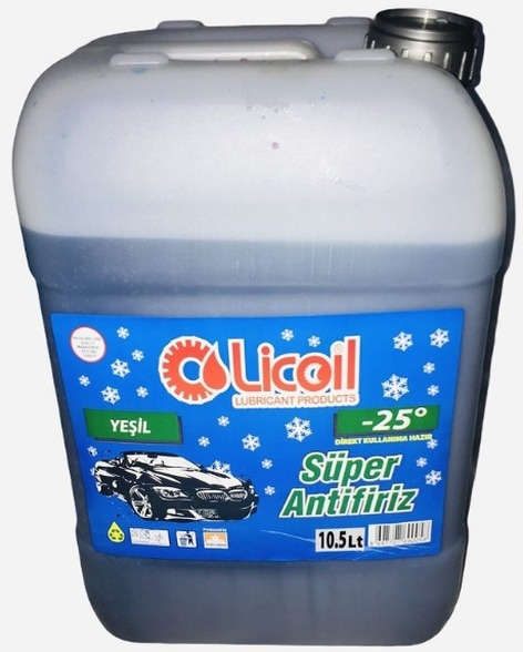 Licoil Antifriz Mavi 10 Kg. -25 C 3Kg-15Kg-16Kg Mevcut