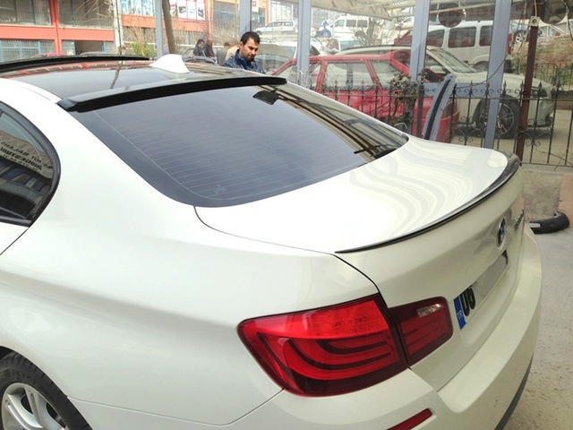 Bmw F10 Spoyler Cam Üstü Spoiler Boyasız Fiberglass