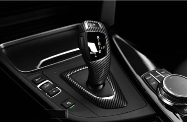 Bmw F20 F30 Vites Topuzu Koruma Karbon F30 Vites Çerçevesi Koruma Karbon 2 Parça Karbon