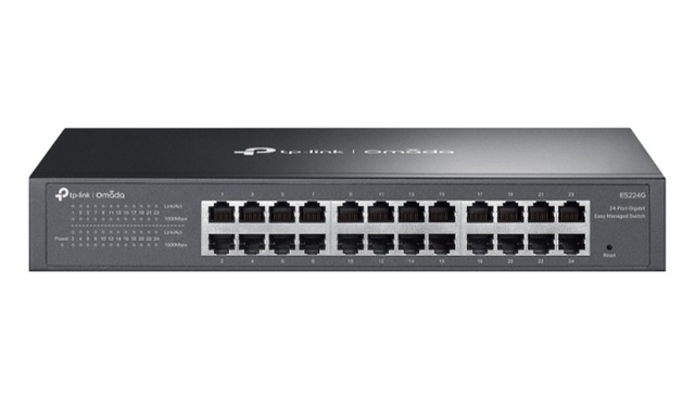 Tp-lınk Omada Es224g 24 Port Gıgabıt Easy Yönetlebilir Metal Kasa Swıtch