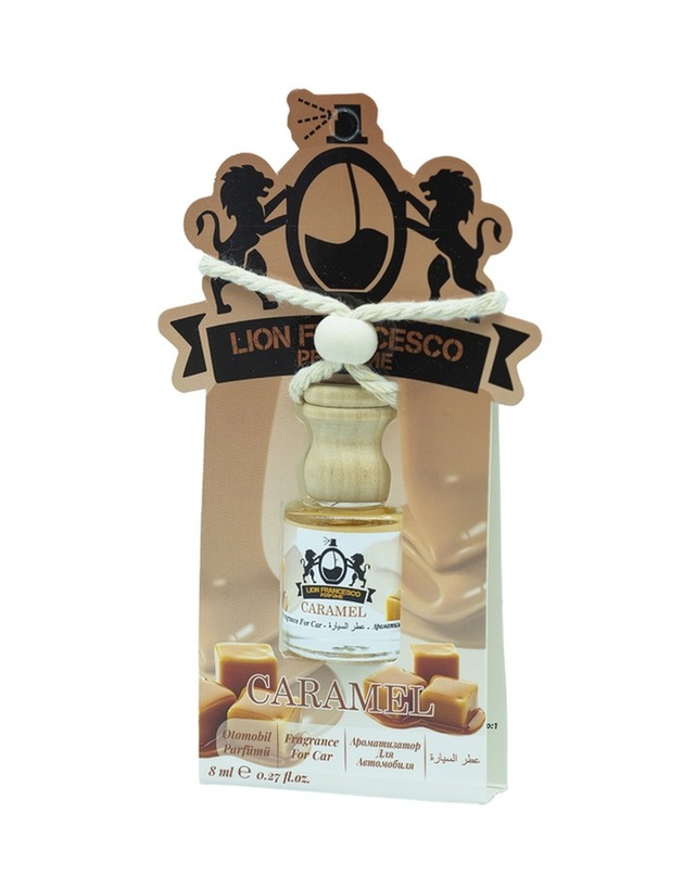 Lion Francesco Auto Fragrance Caramel 8ML