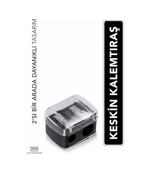 Flormar 2'si 1 Arada Göz & Dudak Kalemi Açacağı 050 Duo Sharpener