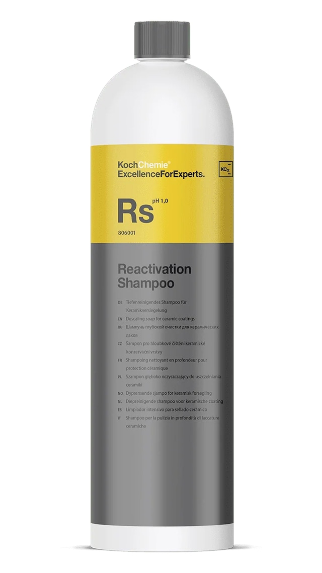 Rs Reactivation Shampoo Seramik Kaplama Yenileyici Ve Kireç Çözücü Oto Şampuan 1lt.
