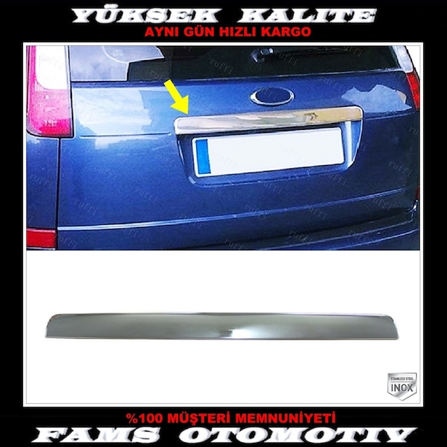 Ford C-Max Krom Bagaj Çıtası 2003-2010 P. Çelik