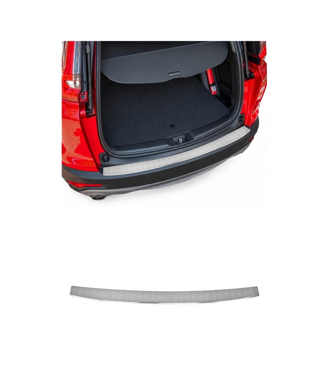 Honda Cr-v V 2017-2022 Uyumlu Krom Arka Tampon Eşiği Paslanmaz Çelik Taşlı Mat