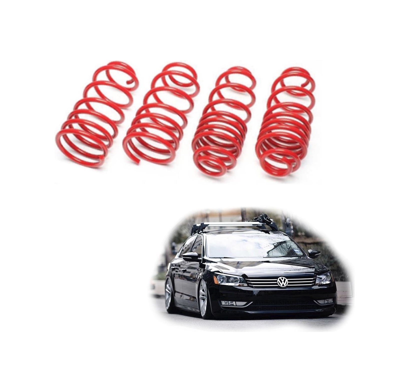 Volkswagen Passat spor yay helezon 50mm/50mm 2011-2015 Coil-ex