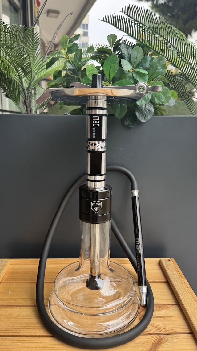 Mac Shisha Small Arizona Özel Tahliyeli Orta Boy Profesyonel Nargile Takımı