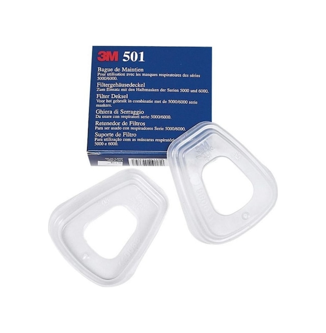 3M 501 Filtre Için Tutucu Kapak (1 Takım) (290376686)