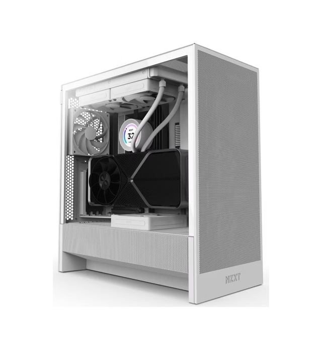 NZXT H SERIES H5 FLOW CC-H52FW-01 C750 PA-7B2BB-EU AKAK0NZX0056 White
