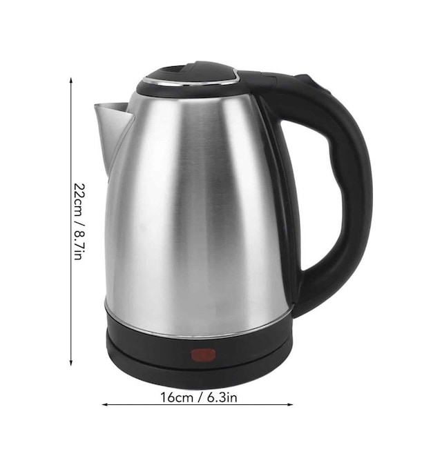 Su Isıtıcı 220 - 240 V Paslanmaz Çelik Kettle Uzun Ömürlü 2000 Watt - 4978
