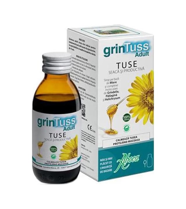 Grintuss Yetişkin Şurubu 128  G