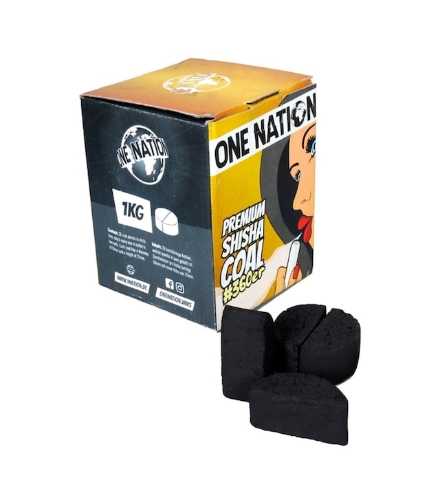 One Natıon 36 Lık Nargile Kömürü