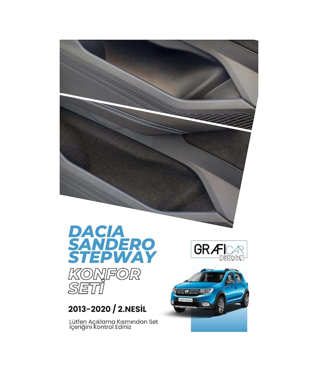 Dacia Sandero Stepway Konfor Seti / Ses / 2013-2020