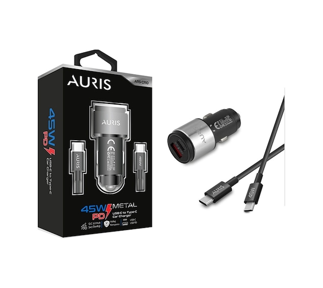Ars-cr10 45w Metal Pd Araç Şarj Cihazı