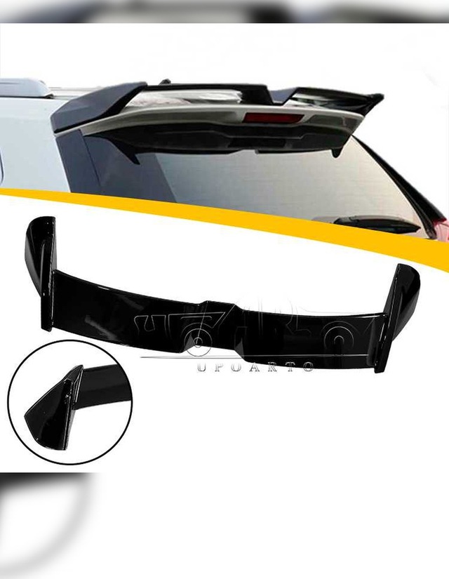 Nissan Qashqai 2019+ Uyumlu Spoiler Pianoblack İthal Abs Plastik Parlak Siyah