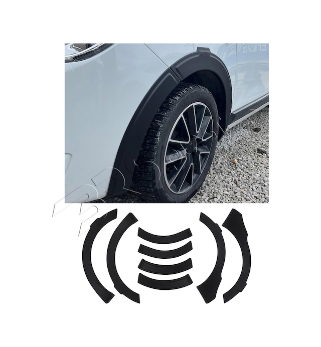 Dacia Lodgy Uyumlu 2013 Ve Üzeri Abs Çamurluk Dodik 8 Parça