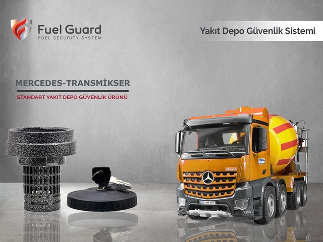 Mercedes-Benz Transmikser Yakıt Depo Koruma Cihazı