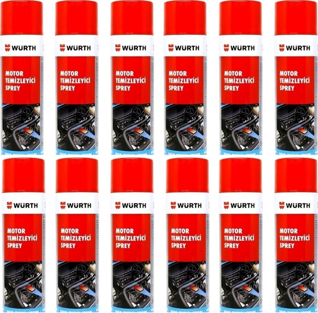 Hızlı Motor Temizleme Spreyi 500 Ml 12 Adet