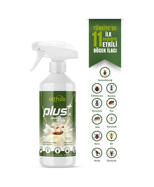 Oithox Plus Ul Pire Bit Tahta Kurusu Mite Hamam  500 ML