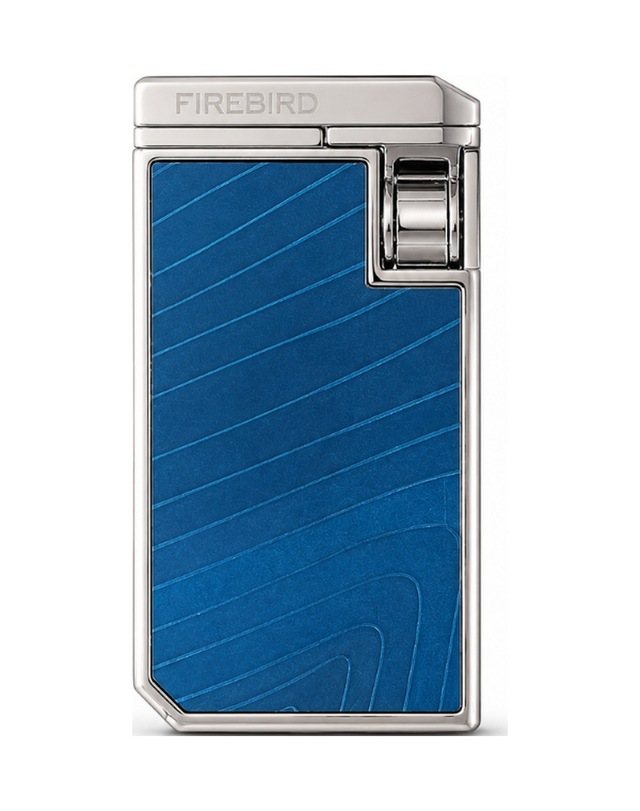 Firebird Çift Torch Pürmüz Gümüş Mavi Puro Çakmağı Trm1015
