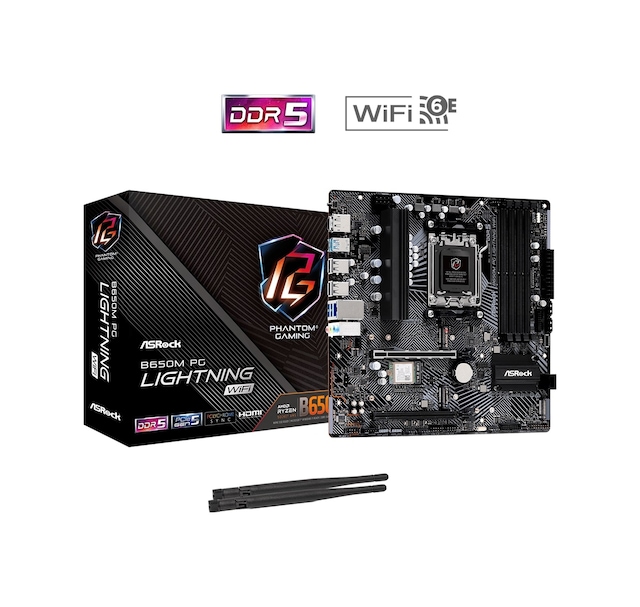 ASRock B650m Pg Lightning Wifi 90-mxbk2-a0uayz