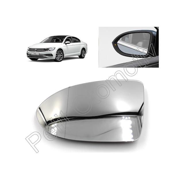 Arteon Ayna Camı Sol 3g0857521 2017-2025