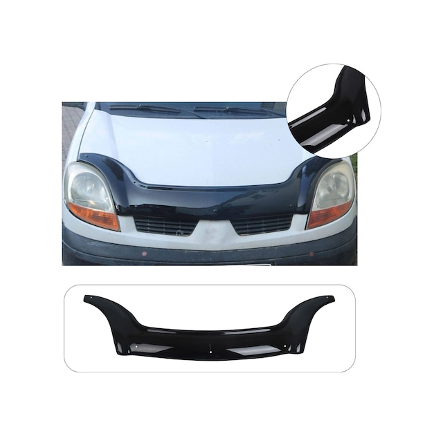 Renault Kangoo Uyumlu 2003-2008 Abs Kaput Rüzgarlığı