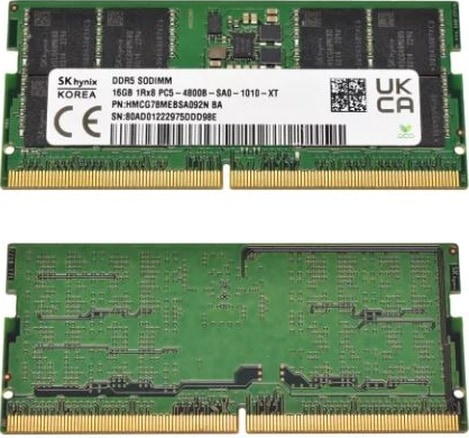 SK hynix DDR5 16GB 4800MHz CL40