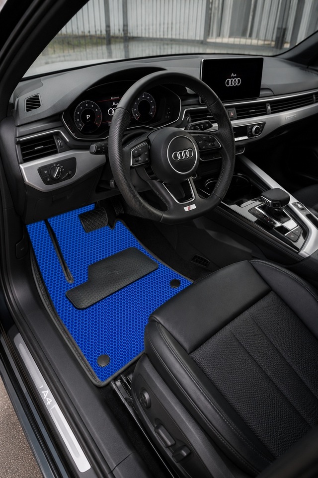 Audi Oto Paspas Araba Paspası Özel Kesim Eva Mavi
