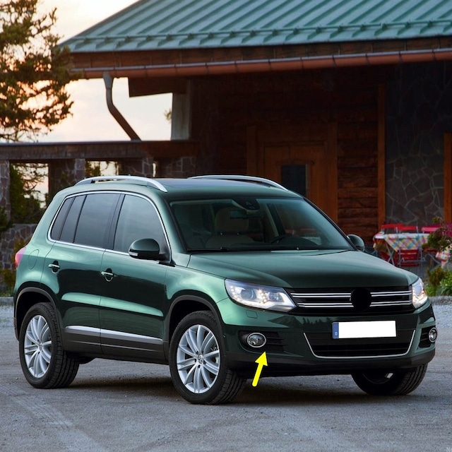 Vw Tiguan 12-15 Ön Tampon Sağ Sis Farı Çerçevesi Krom 5n0853666h