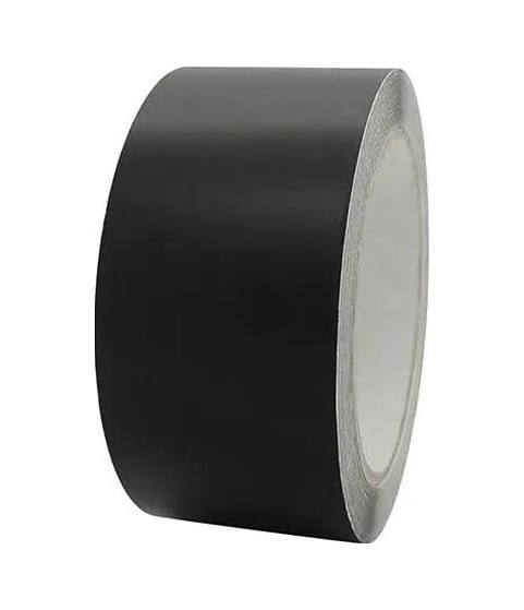 Siyah Yapışkanlı Güvenlik Bandı 9,2 Cm X 4 Metre