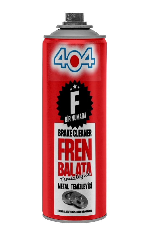 404 F1 Profesyonel Fren Balata Temizleyici 500 Ml