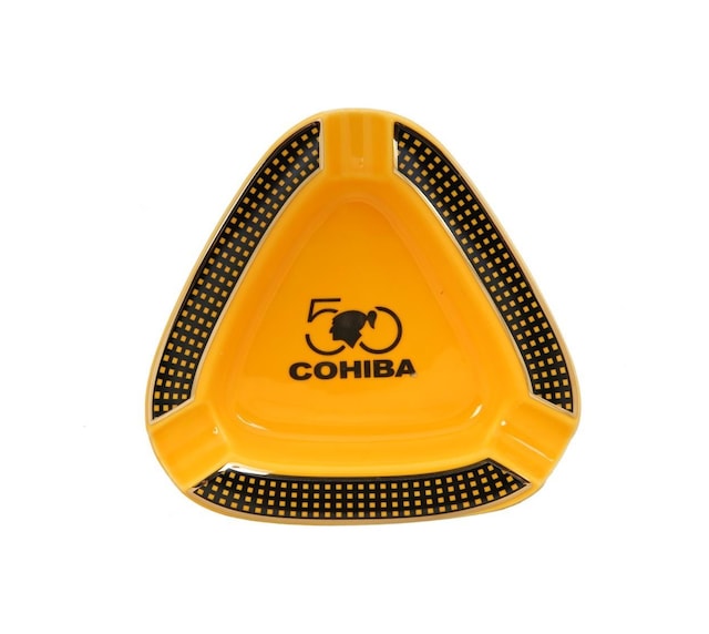 Cohiba 50. Yıl Sarı 3'lü Puro Küllüğü - Tr1659
