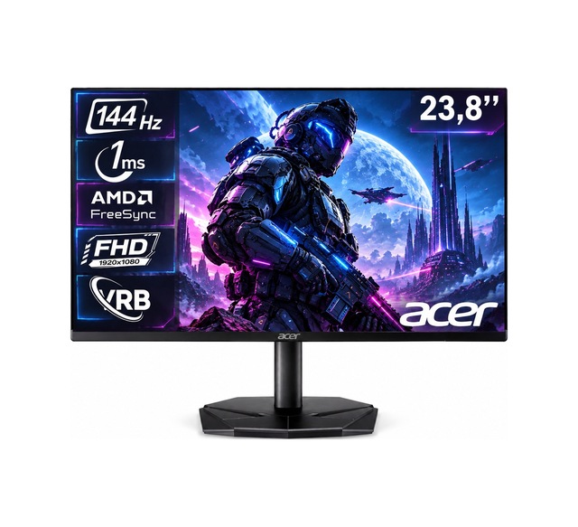 Acer Nitro Kg240y P0bi 23.8" 1ms 144 Hz Freesync Va Monitör Um.qx0ee.012