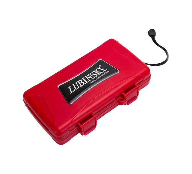Lubinski Kırmızı Polikarbon Humidor 4556at