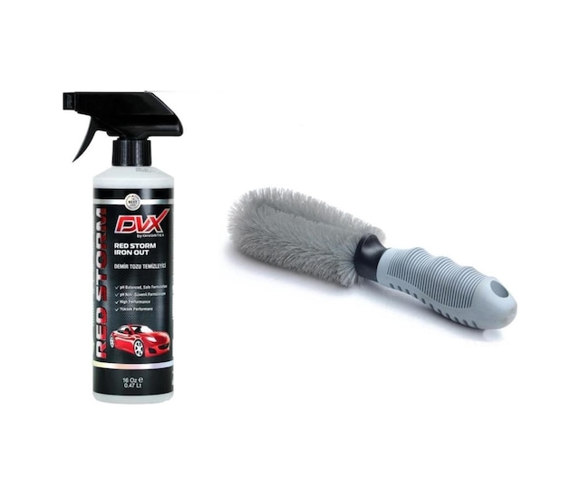 Divortex Red Storm Iron Out 500 Ml. + Jant Temizleme Fırçası