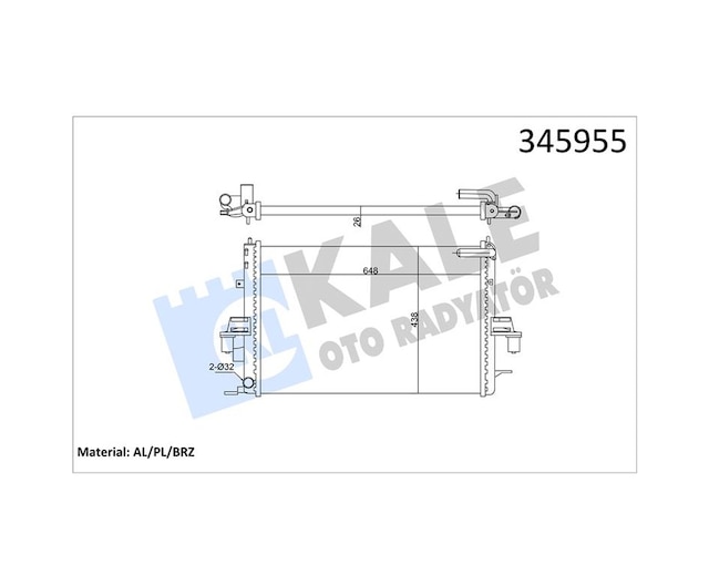 Radyatör - 789 - Al/pl/brz Mg Zt-mg - Dpmıx-hb - Zt-t-rover 75
