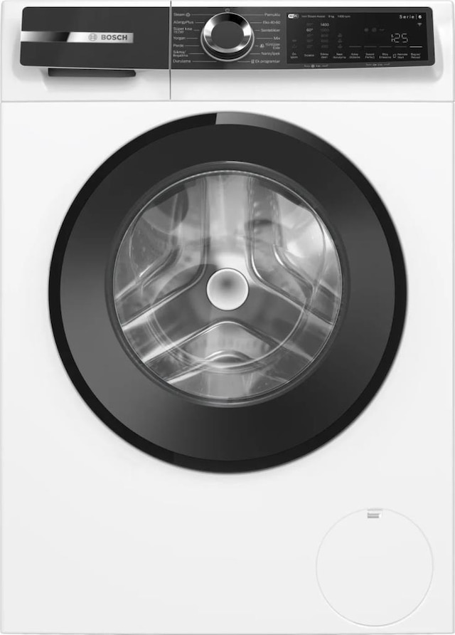 Bosch WGK244Z0TR 9 KG 1400 Devir Çamaşır Makinesi Beyaz