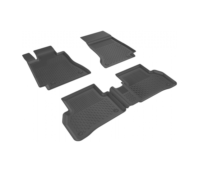 Sahler 4,5D Siyah Mercedes C Serisi (W204) 2007-2014 Paspas