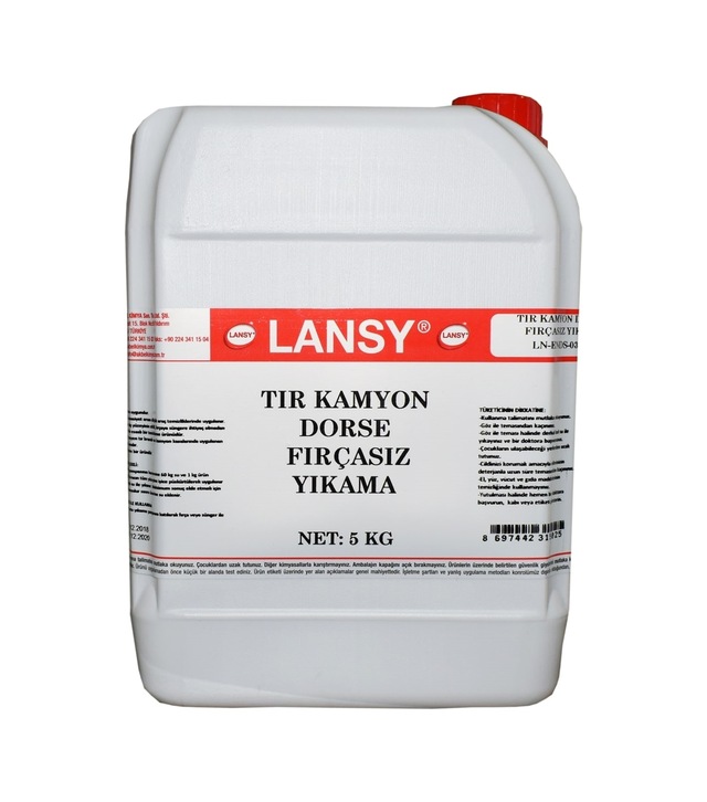 Lansy Tır Kamyon Dorse Fırçasız Yıkama 5 Kg 1/60 Konsantre