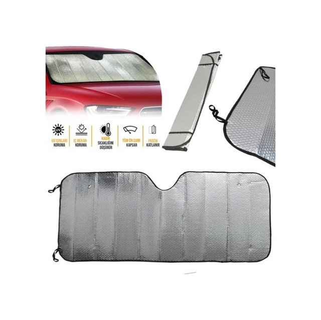 Araç Ön Cam Güneşlik Uv Ve Isı Koruma Katlanabilir Toyota Corolla Skoda Superb Dacia Duster Semeglbl - 4 Ford Foc