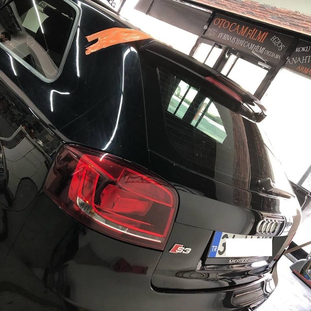 Audi A3 8p Spoiler Coupe Fiber Astarlı