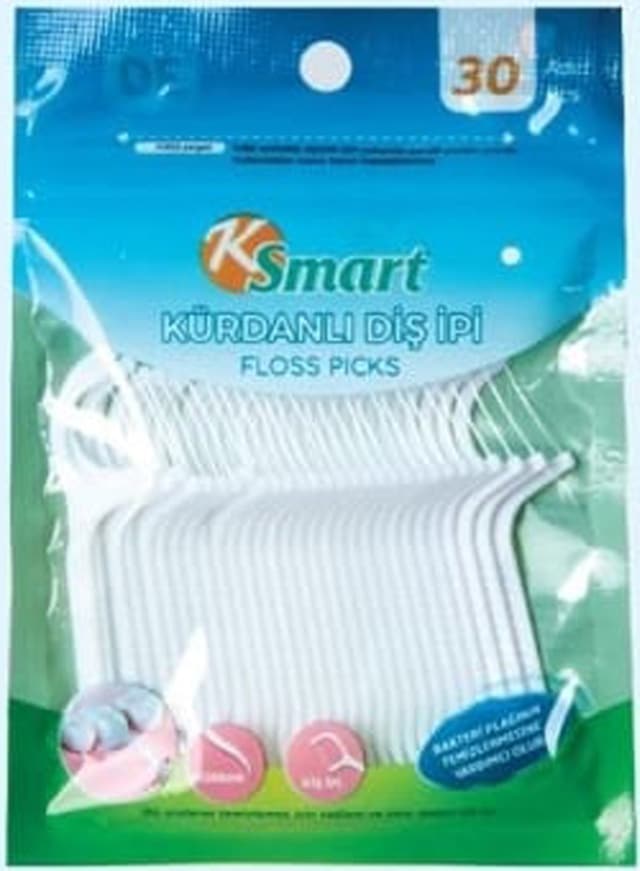 Ksmart Kürdanlı Diş İpi 30'lu