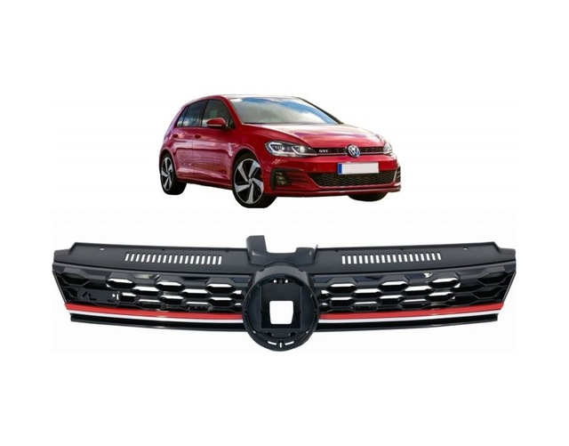 Vw Golf 7.5 Gti Ön Panjur Izgara Kırmızı Şeritli 2017 / 2020