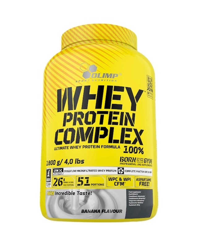 Olimp Whey Protein Complex Protein Tozu Muz Aromalı 1800 G
