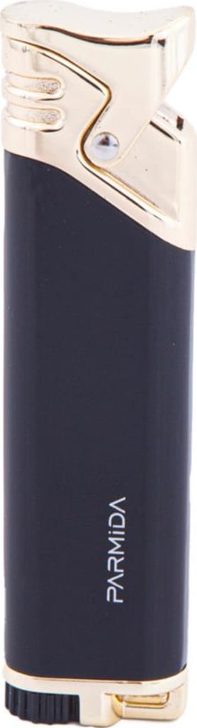 Tek Torch Pürmüz Siyah-gold Puro Çakmağı - Tr6002