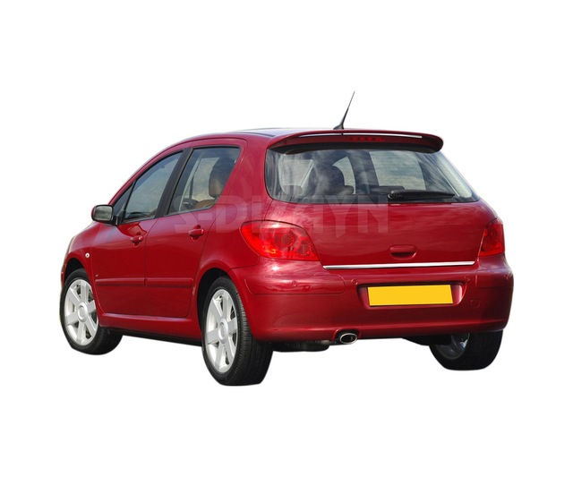 S-Dizayn Peugeot 307 Krom Bagaj Alt Çıta 2001-2008 N11.469